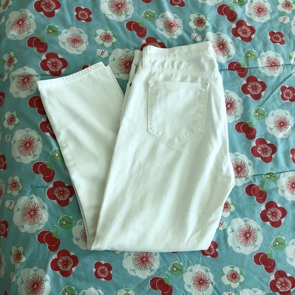 J. Crew cropped Reid jeans in chalk size 28 - Picture 5 of 7